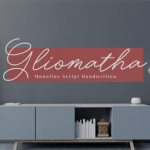 Gliomatha Font Poster 1