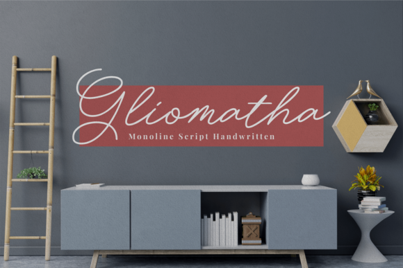 Gliomatha Font Poster 1