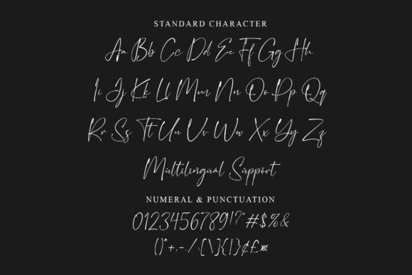 Glittery Font Poster 8