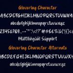 Gloverley Font Poster 6