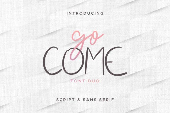 Go Come Font Poster 1
