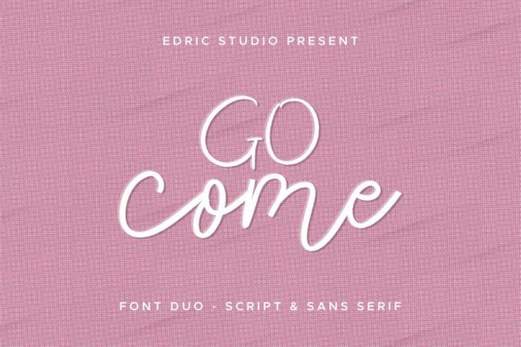 Go Come Font Poster 2