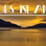 Gods Island Font Poster 1