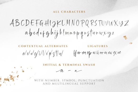Goldbrick Font Poster 6