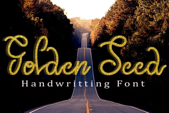 Golden Seed Font Poster 1