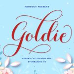 Goldie Font Poster 1