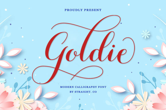 Goldie Font Poster 1
