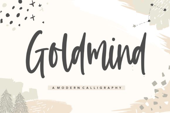 Goldmind Font Poster 1
