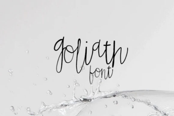 Goliath Font