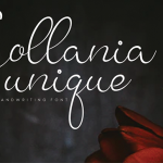 Gollania Font Poster 1