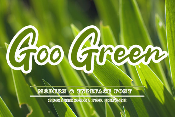 Goo Green Font