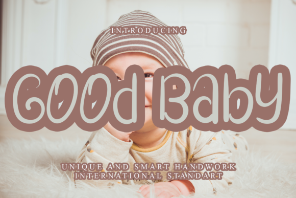 Good Baby Font Poster 1