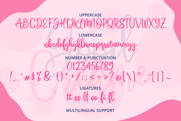 Good Creame Font Poster 5
