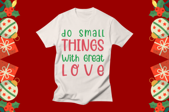 Good Morning Christmas Font Poster 3