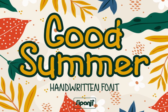 Good Summer Font Poster 1