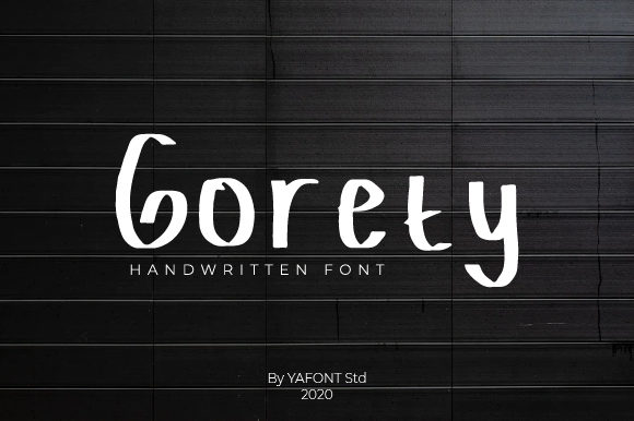 Gorety Font