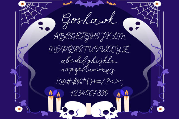 Goshawk Font Poster 2