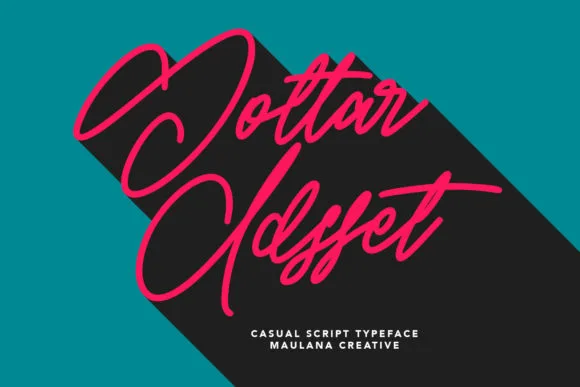 Gottar Adsset Font Gottar Adsset Font Poster 1
