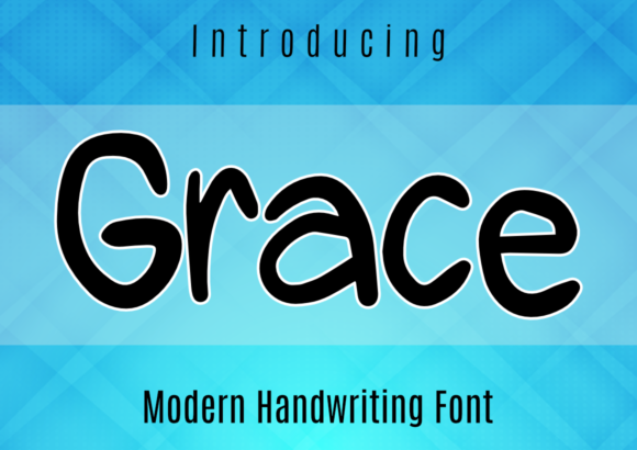Grace Font Grace Font Poster 1
