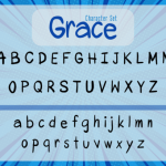 Grace Font Poster 3