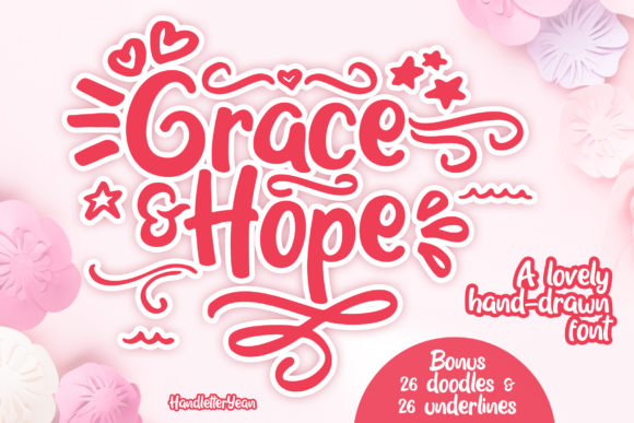 Grace & Hope Font Poster 1
