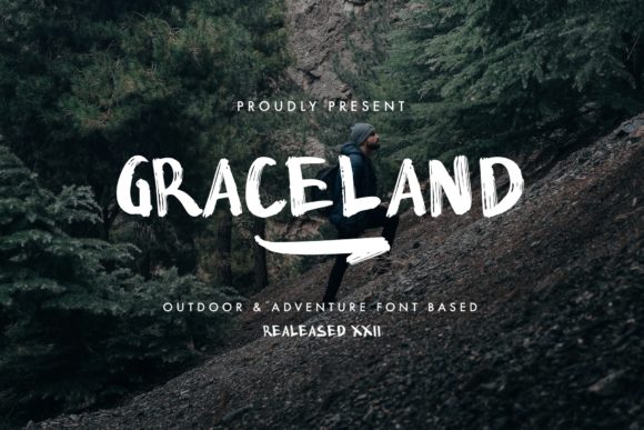 Graceland Font Poster 1