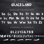 Graceland Font Poster 7