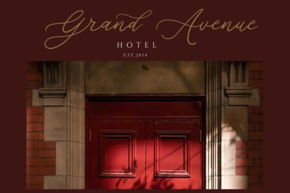Grand Amoura Font Poster 7