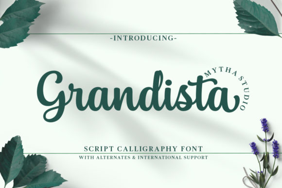 Grandista Font Poster 1