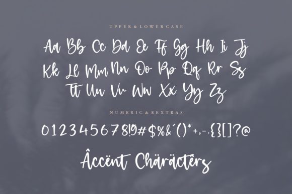 Granite Font Poster 6