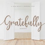 Gratefully Font Poster 1