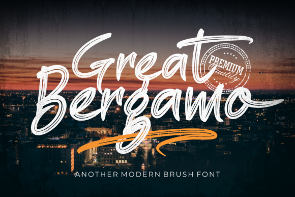 Great Bergamo Font