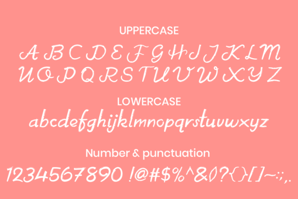 Great Food Font Poster 4