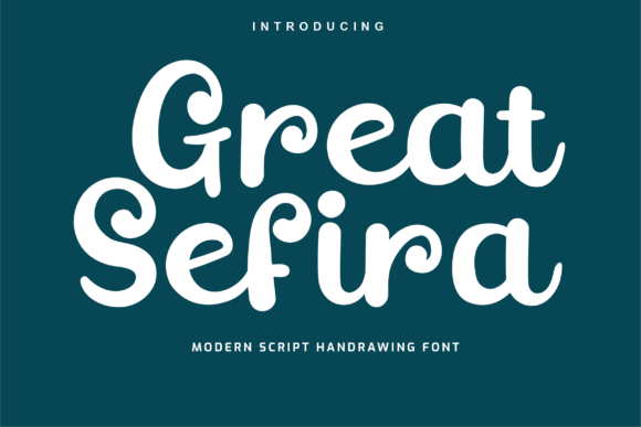 Great Sefira Font Poster 1