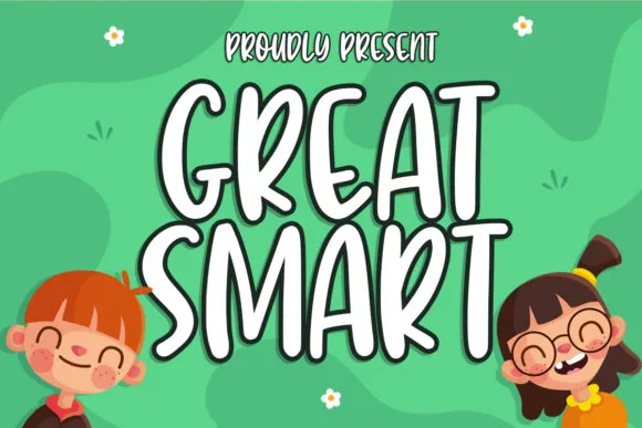 Great Smart Font Great Smart Font Poster 1