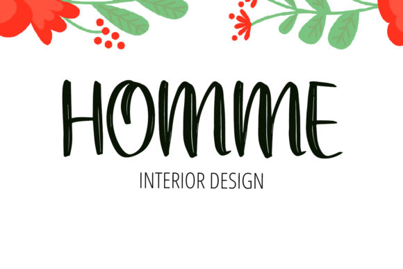 Green House Font Poster 2