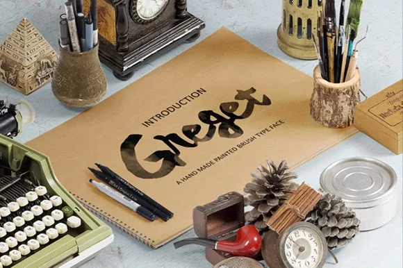 Greget Font Greget Font Poster 1