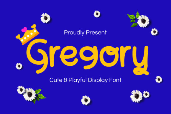 Gregory Font Poster 1