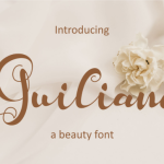 Guiliane Font Poster 1