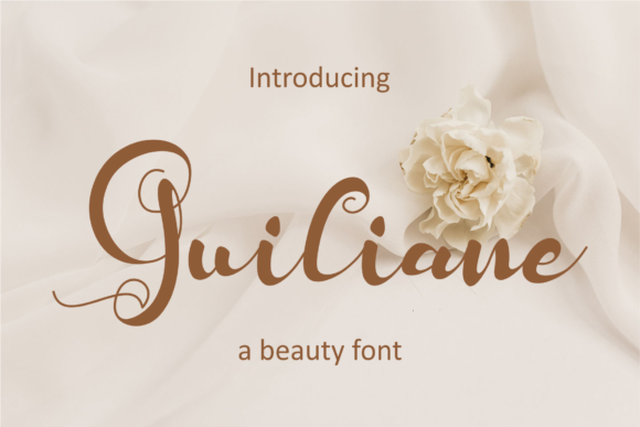 Guiliane Font Poster 1