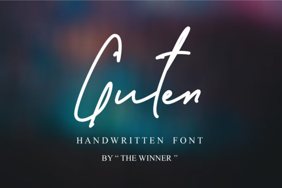 Guten Font Poster 1