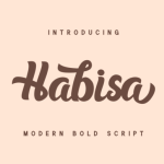 Habisa Font Poster 1