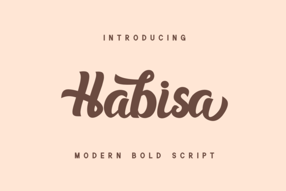 Habisa Font Poster 1
