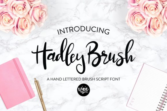 Hadley Brush Font