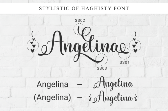Haghisty Font Poster 2