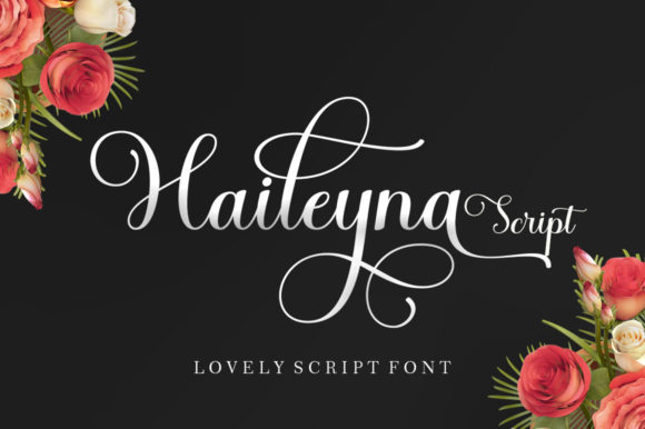 Haileyna Font Poster 1