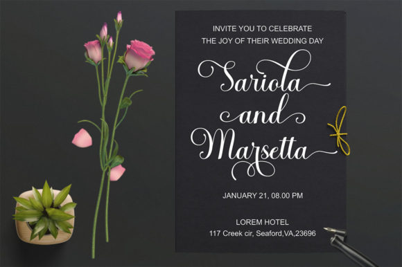 Haileyna Font Poster 5