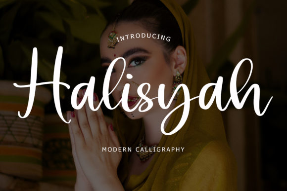 Halisyah Font Poster 1