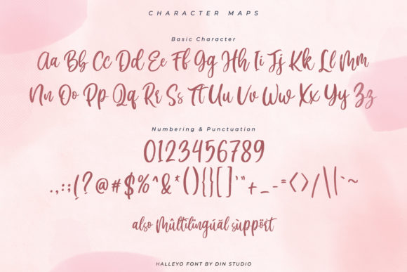 Halleyo Font Poster 6