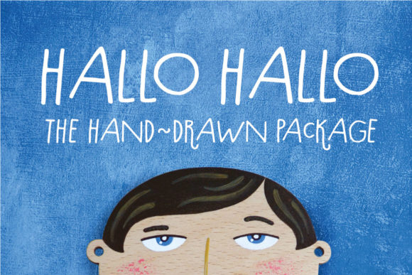 Hallo Hallo Font Poster 1